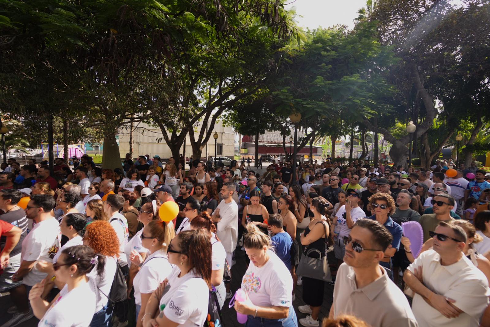 Concentración en favor del carnaval