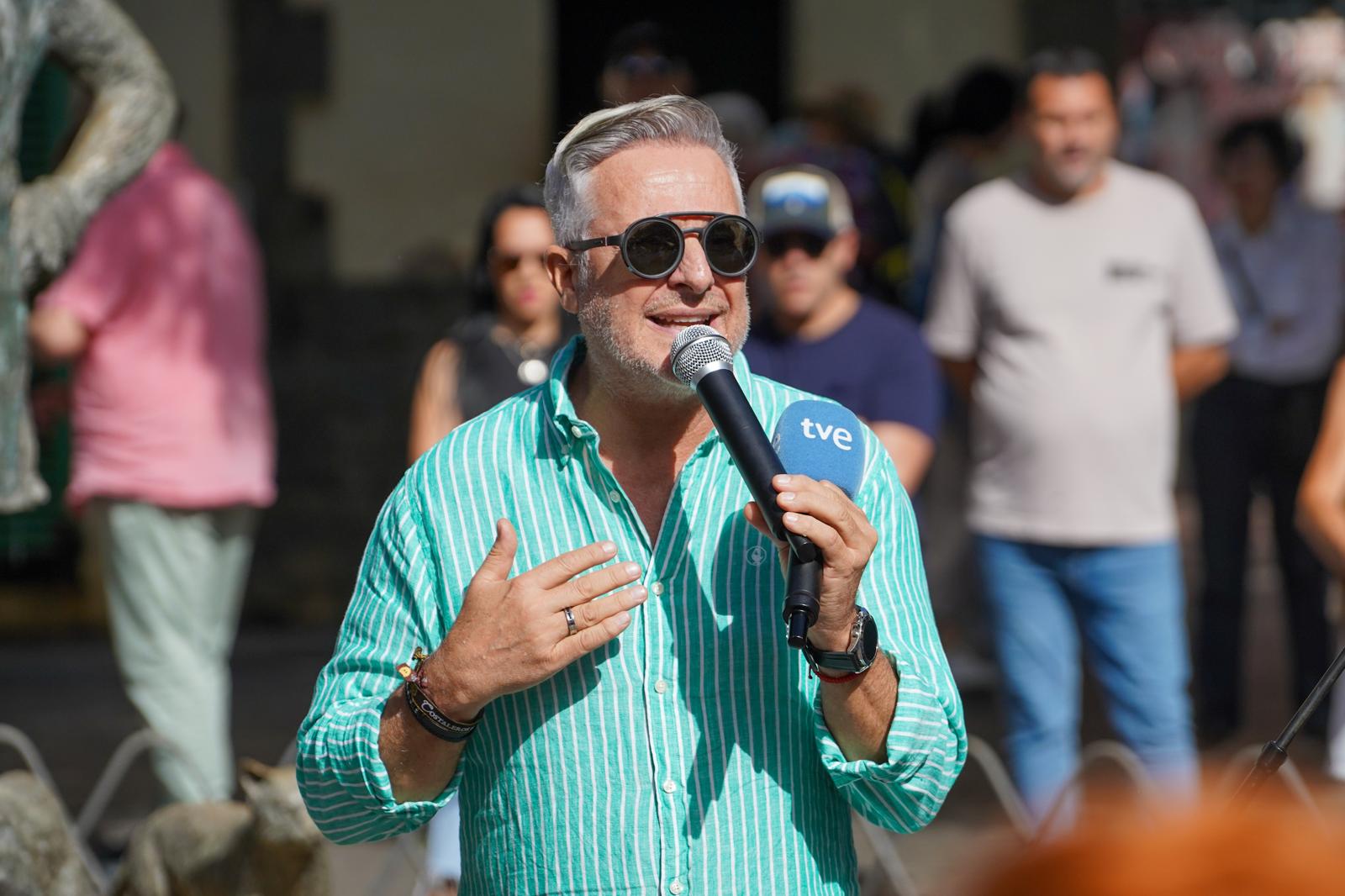 Concentración en favor del carnaval