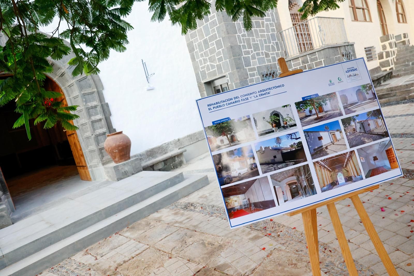 Finalizan los trabajos de rehabilitación de la ermita Santa Catalina