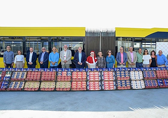 Presentación de la campaña solidaria en Las Palmas de Gran Canaria.