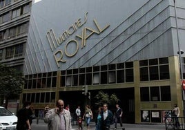 Imagen de archivo de los antiguos cines Royal.