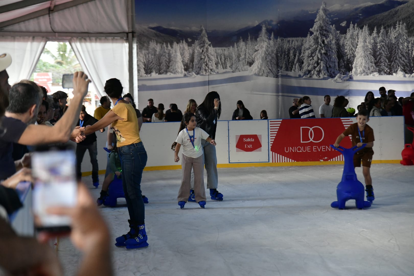 La Navidad en el parque de Santa Catalina, en imágenes