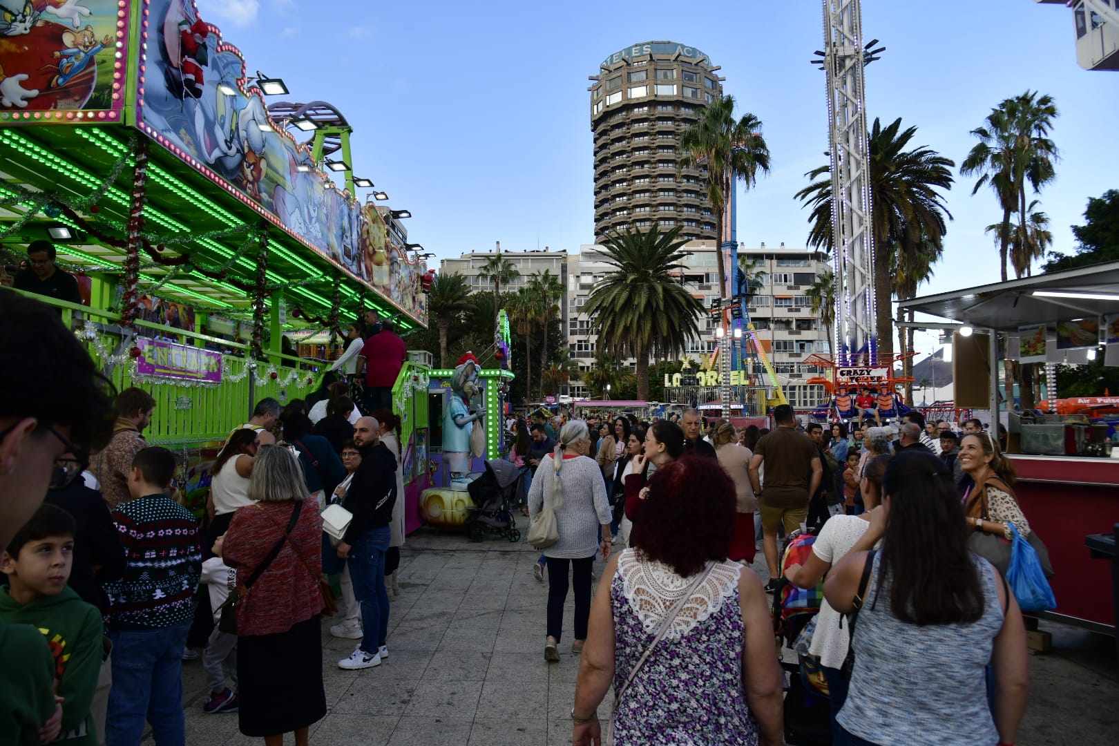 La Navidad en el parque de Santa Catalina, en imágenes