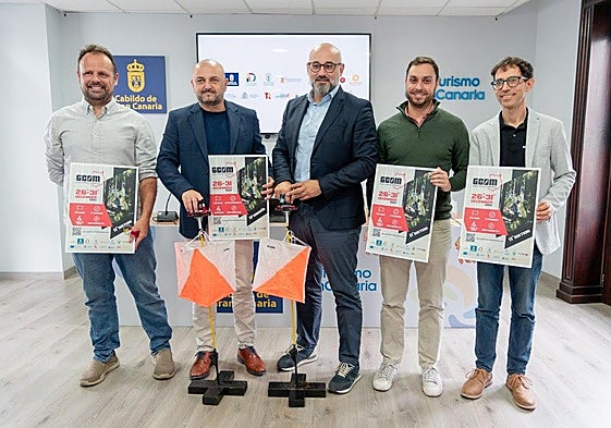 Foto tomada durante la presentación de la prueba.