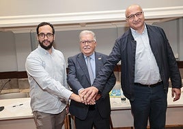 Carlos Carrión, José Miguel Bravo de Laguna y José Armengol.