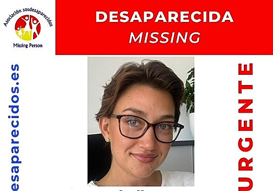 Cartel con la imagen de Annabella Lovas, desaparecida en Las Palmas de Gran Canaria.