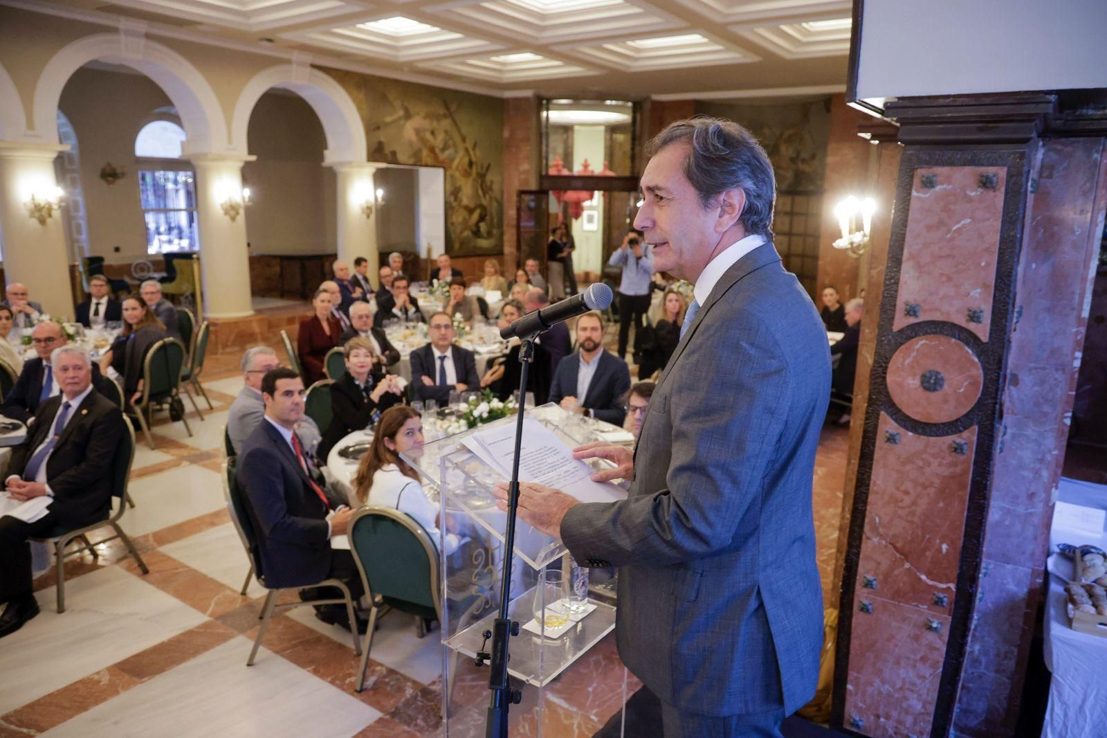 El almuerzo de Navidad de la Cámara de Comercio, en imágenes