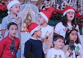 Los escolares actuaron durante dos de los tres días del Encuentro de Villancicos.