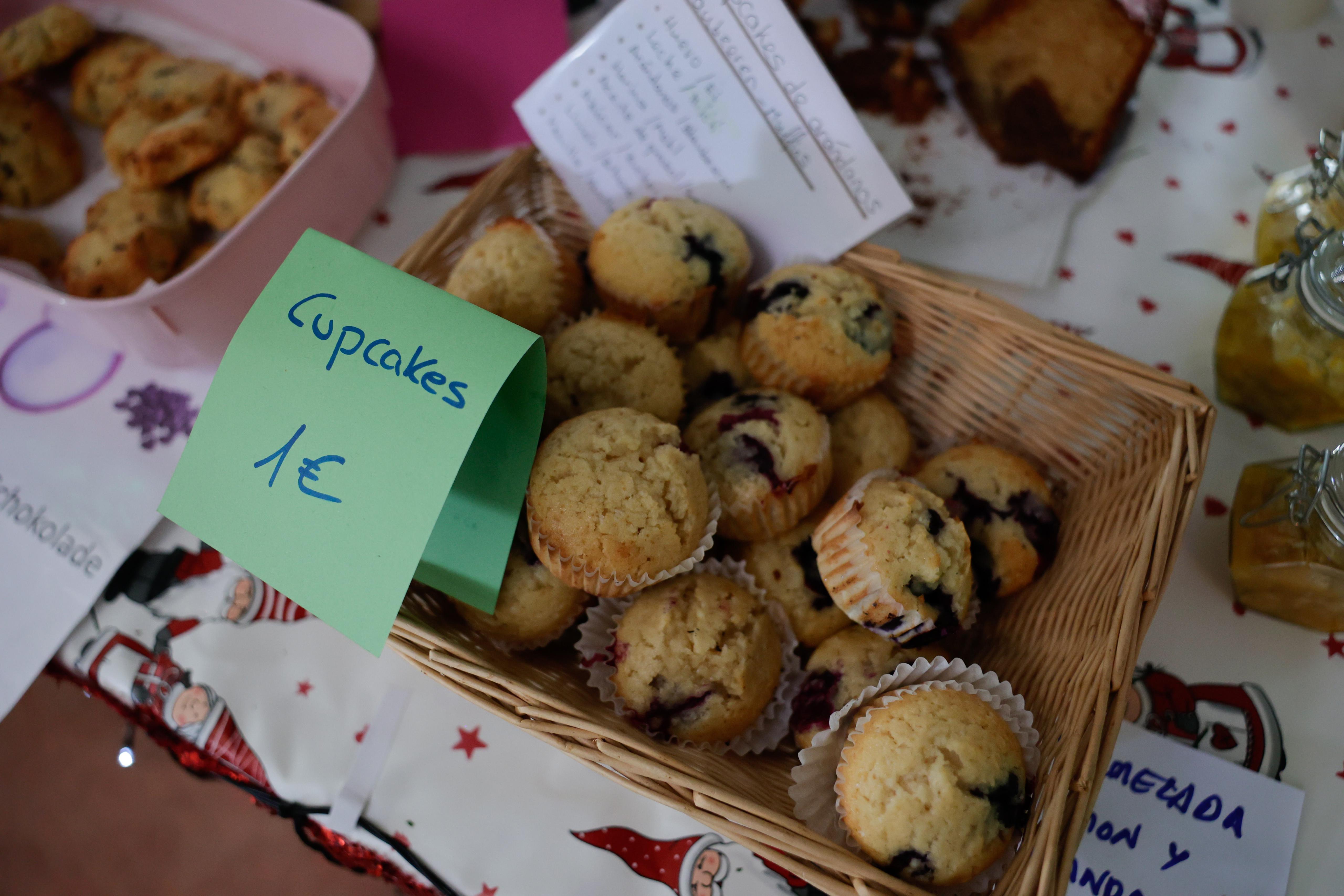 El mercadillo navideño en el Colegio Alemán, en imágenes