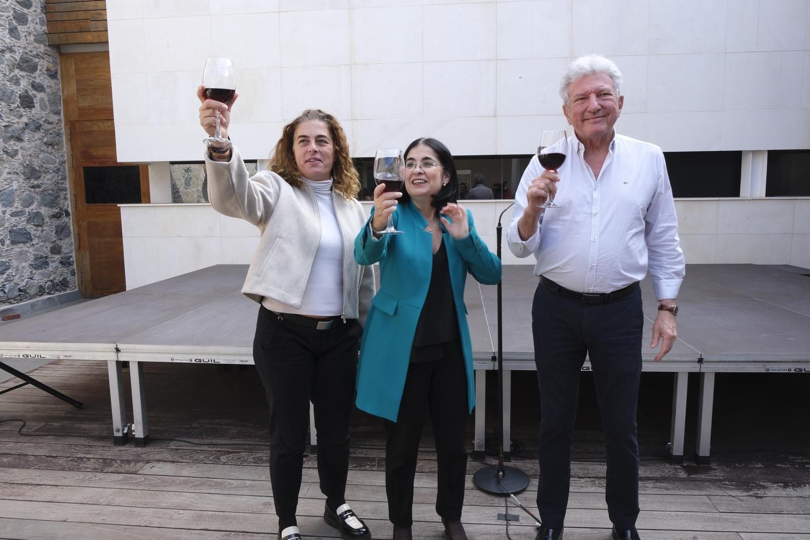 El brindis del Ayuntamiento de Las Palmas en imágenes