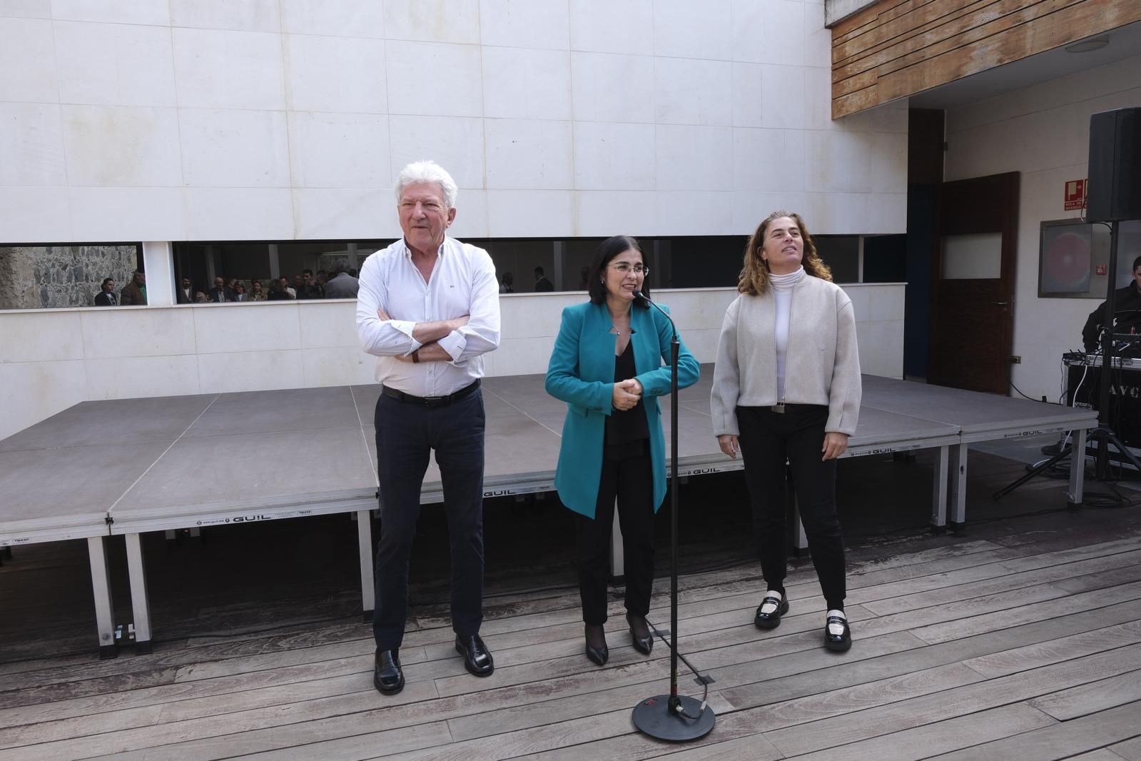 El brindis del Ayuntamiento de Las Palmas en imágenes