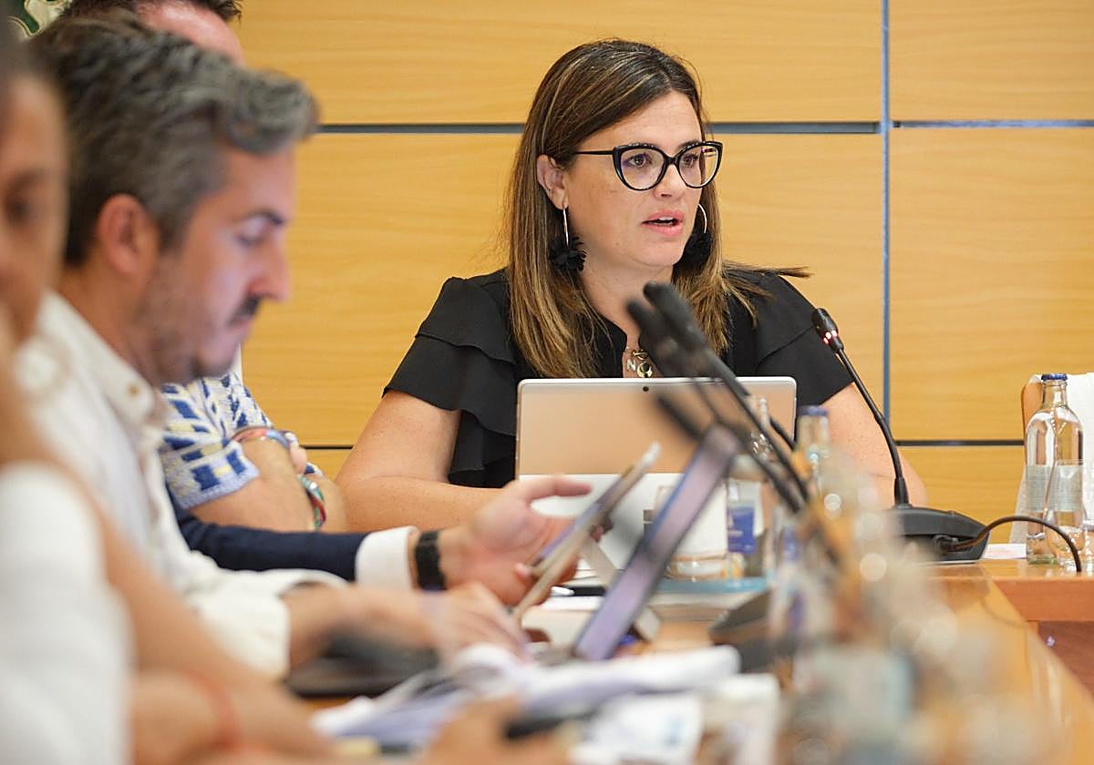 Nuria Cabrera, consejera de Promoción del Empleo del Cabildo majorero.