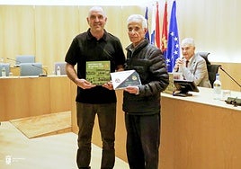 Momento de la entrega.