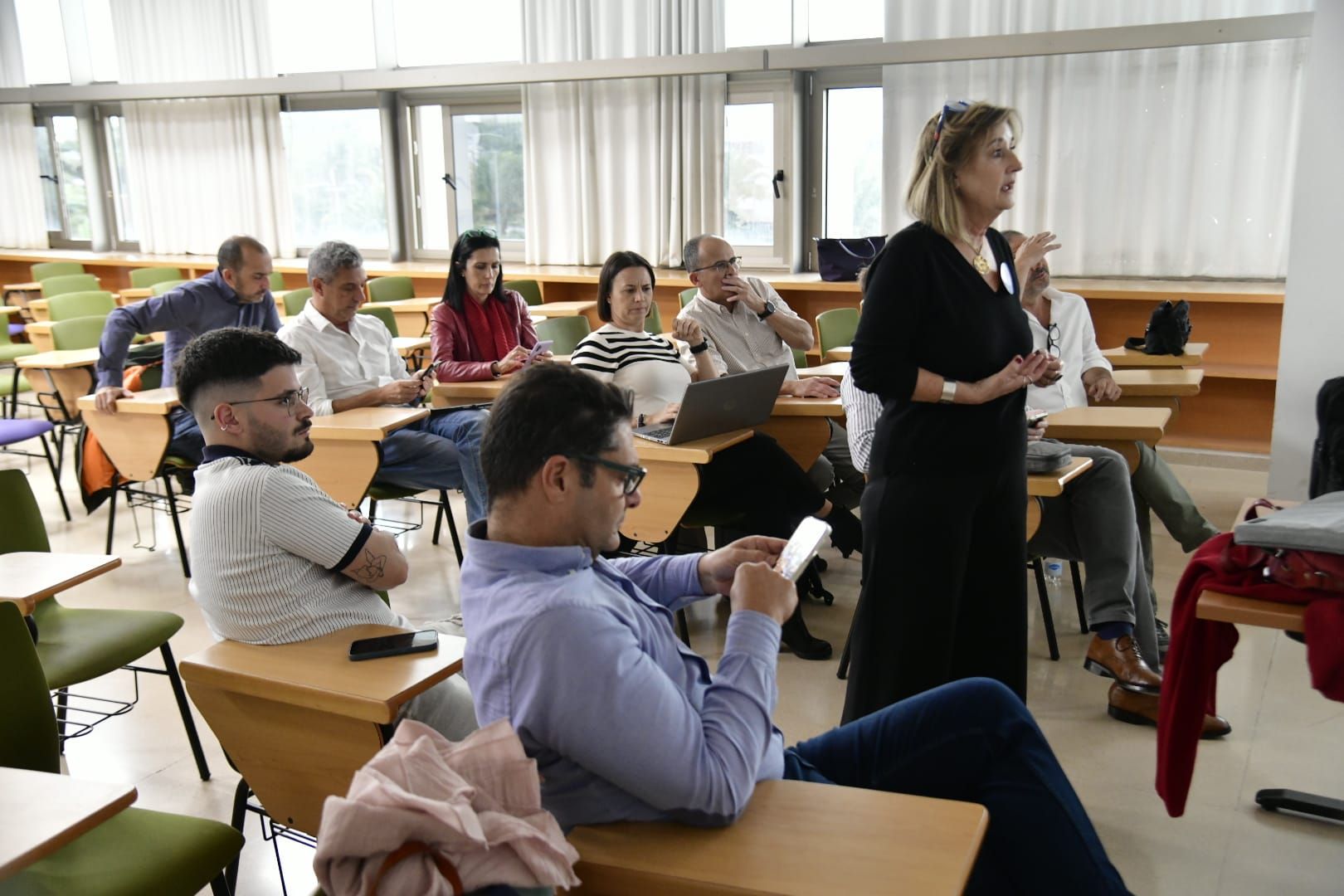 Imágenes de la segunda vuelta de las elecciones al rectorado de la ULPGC