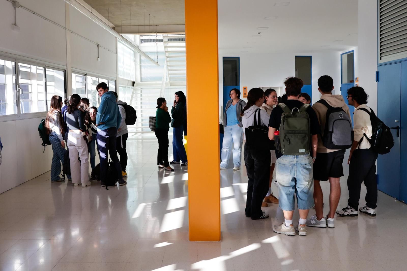 Imágenes de la segunda vuelta de las elecciones al rectorado de la ULPGC