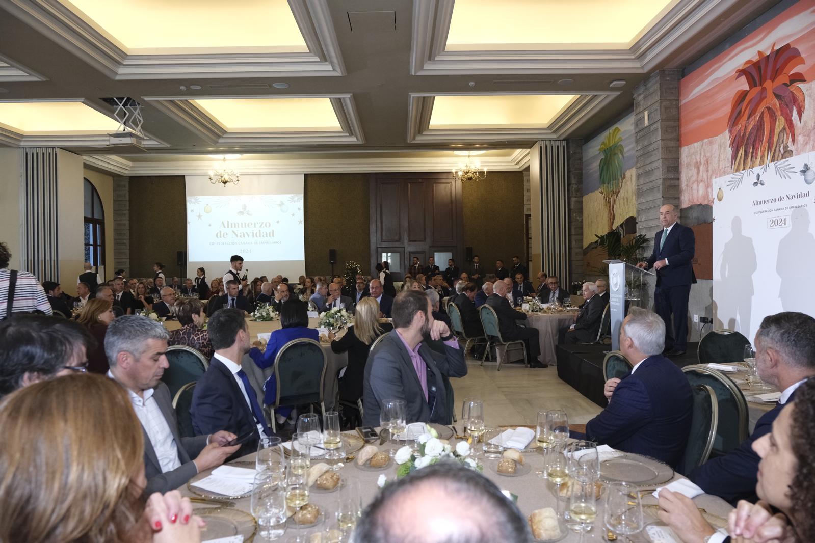 Almuerzo de Navidad de la patronal de Las Palmas