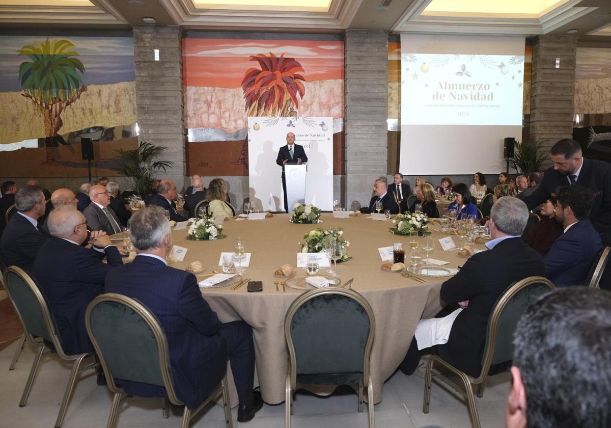 Almuerzo de Navidad de la patronal de Las Palmas