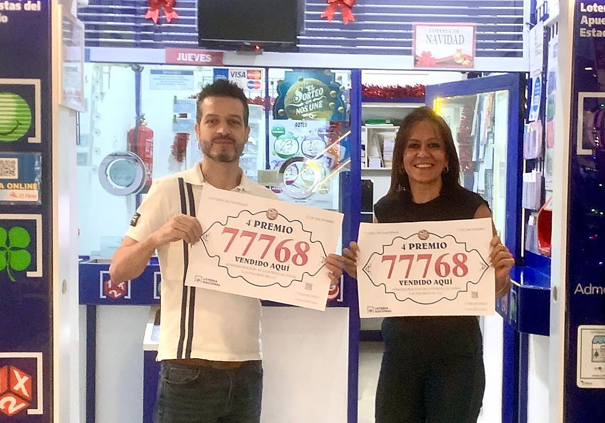 Moisés Moreno y Guayarmina Barreto.