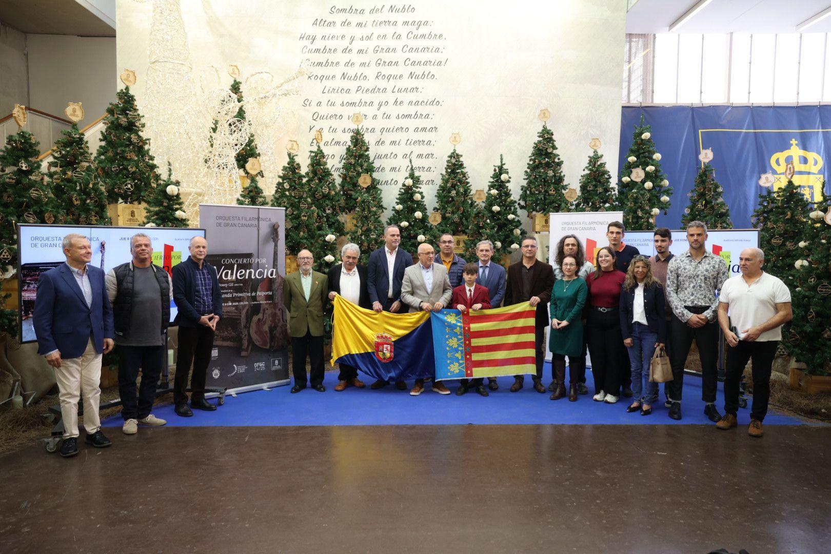 Imágenes de la presentación del &#039;Concierto por Valencia&#039;