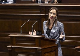 La secretaria de Organización del PSOE, Nira Fierro.