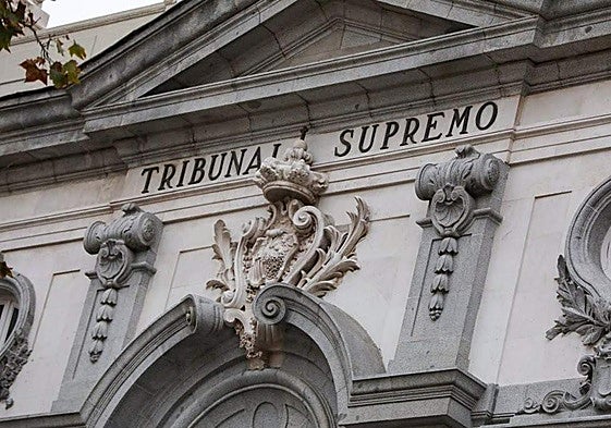 Fachada de Tribunal Supremo.
