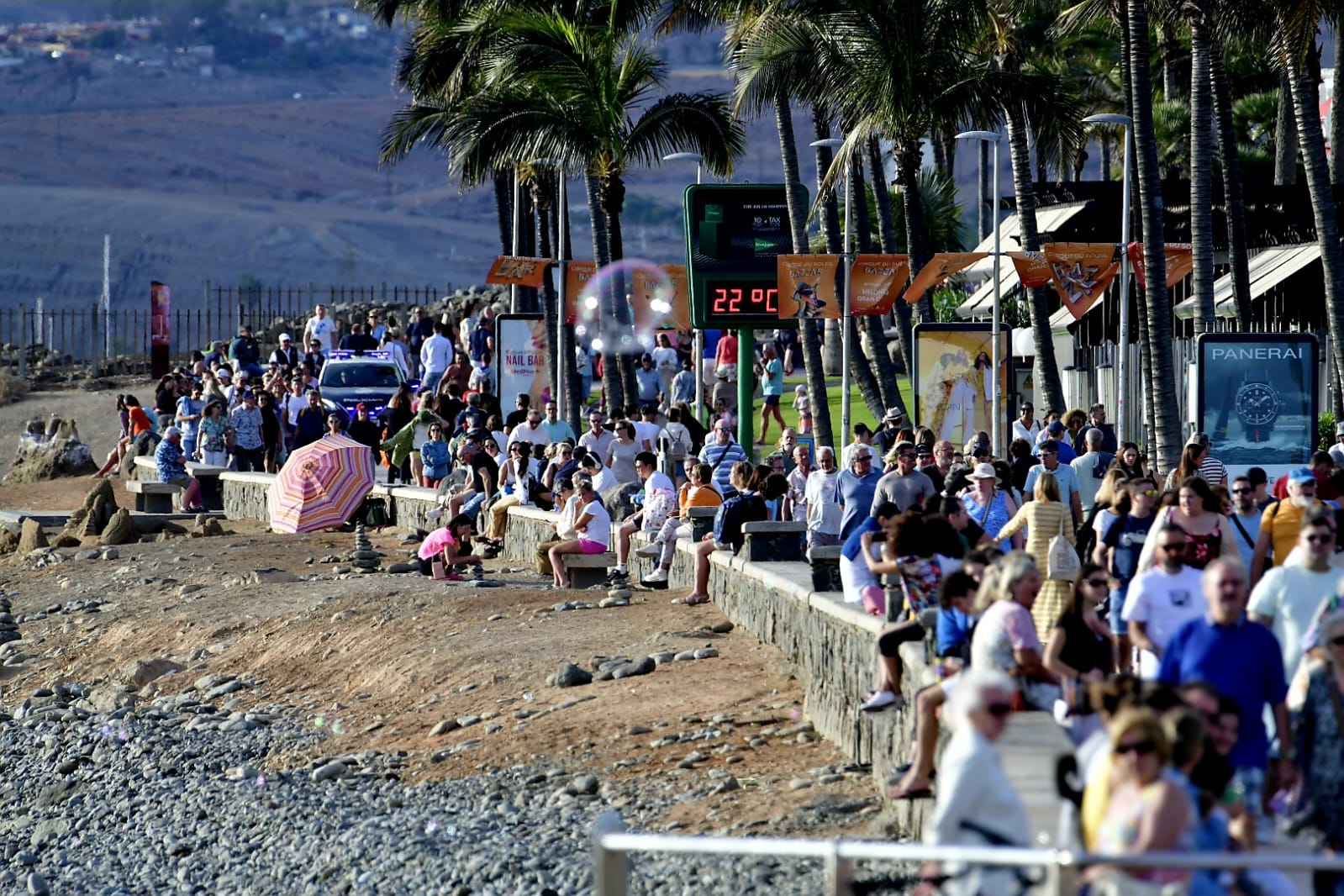 El sur de Gran Canaria, a rebosar de turistas