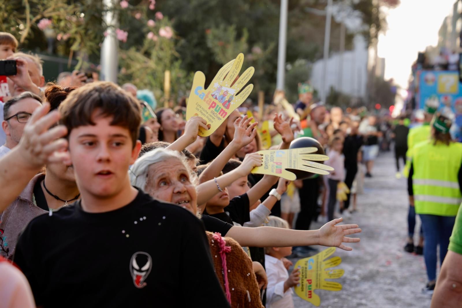 La magia de Melchor, Gaspar y Baltasar recorre Las Palmas de Gran Canaria