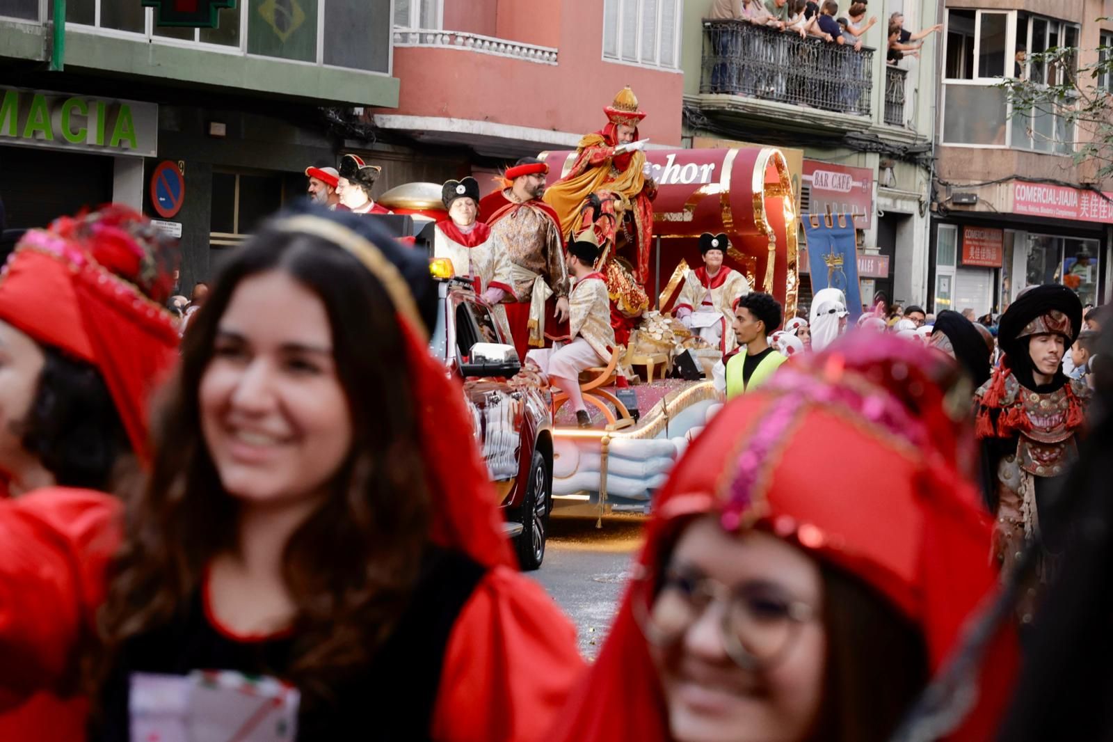 La magia de Melchor, Gaspar y Baltasar recorre Las Palmas de Gran Canaria