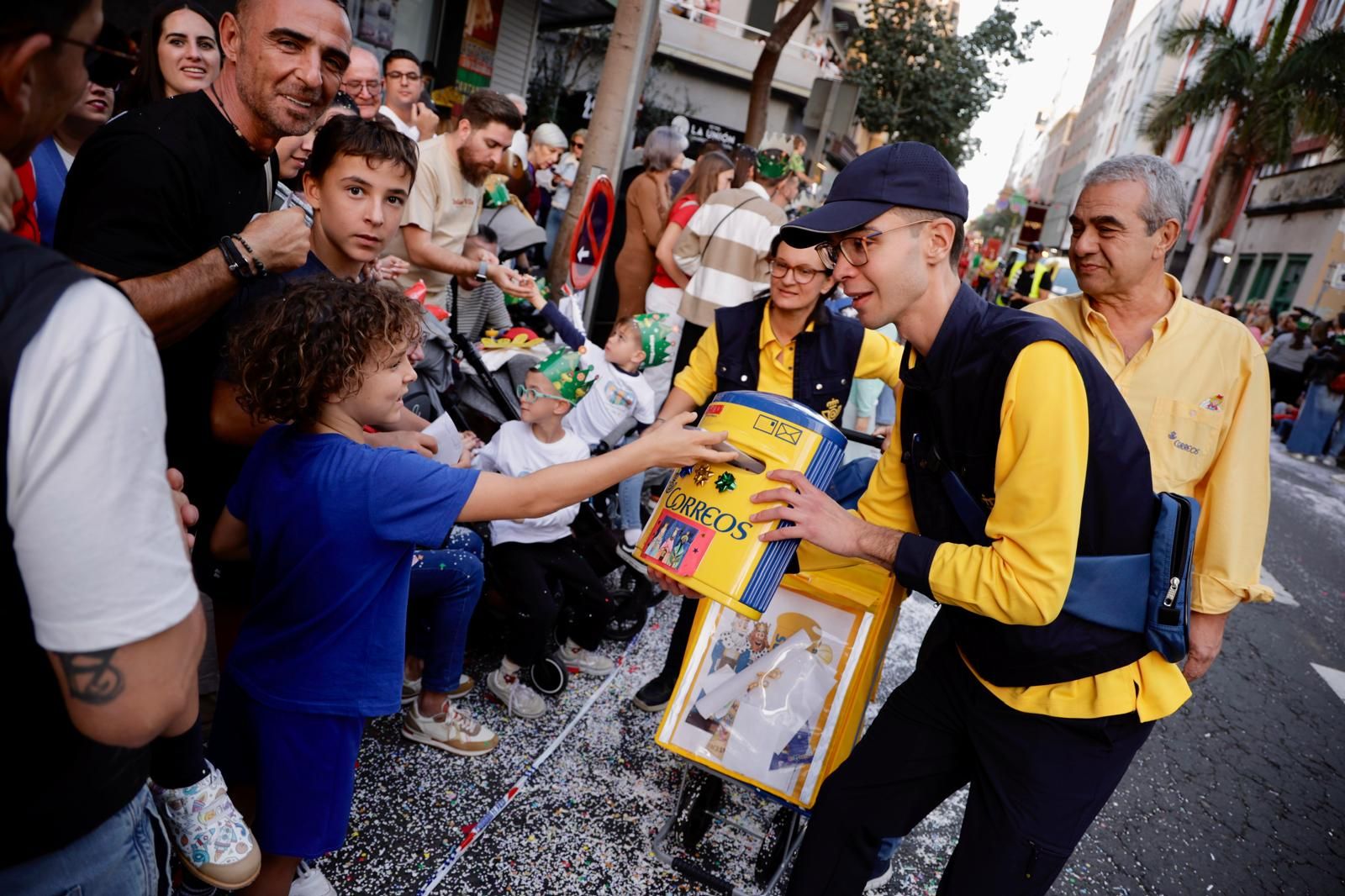 La magia de Melchor, Gaspar y Baltasar recorre Las Palmas de Gran Canaria