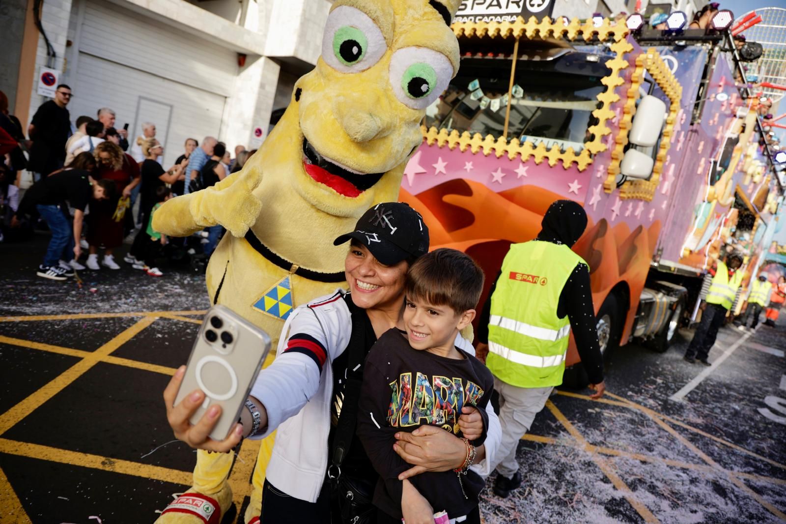 La magia de Melchor, Gaspar y Baltasar recorre Las Palmas de Gran Canaria