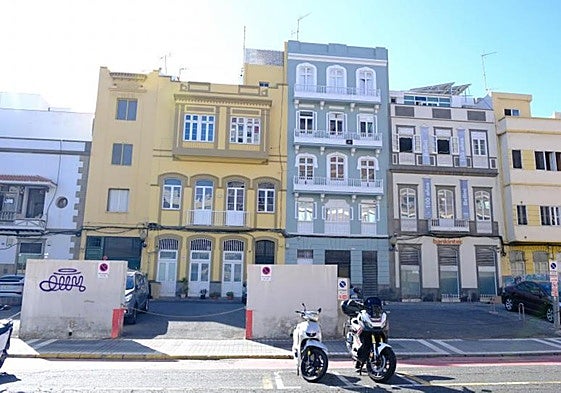 Imagen del solar que ha sido objeto de litigio en la calle Francisco Gourié.