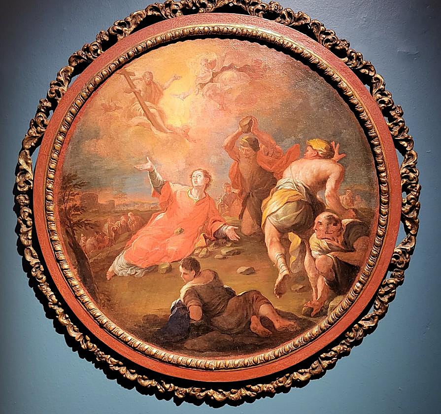 El 'Martirio de San Esteban', de Juan de Miranda.