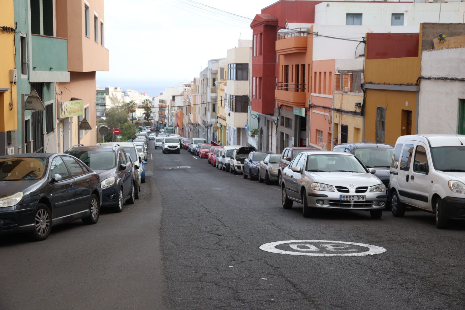 Vecinos de Lomo Apolinario solicitan reductores de velocidad en la calle Padre Pedro Sanz Sainz