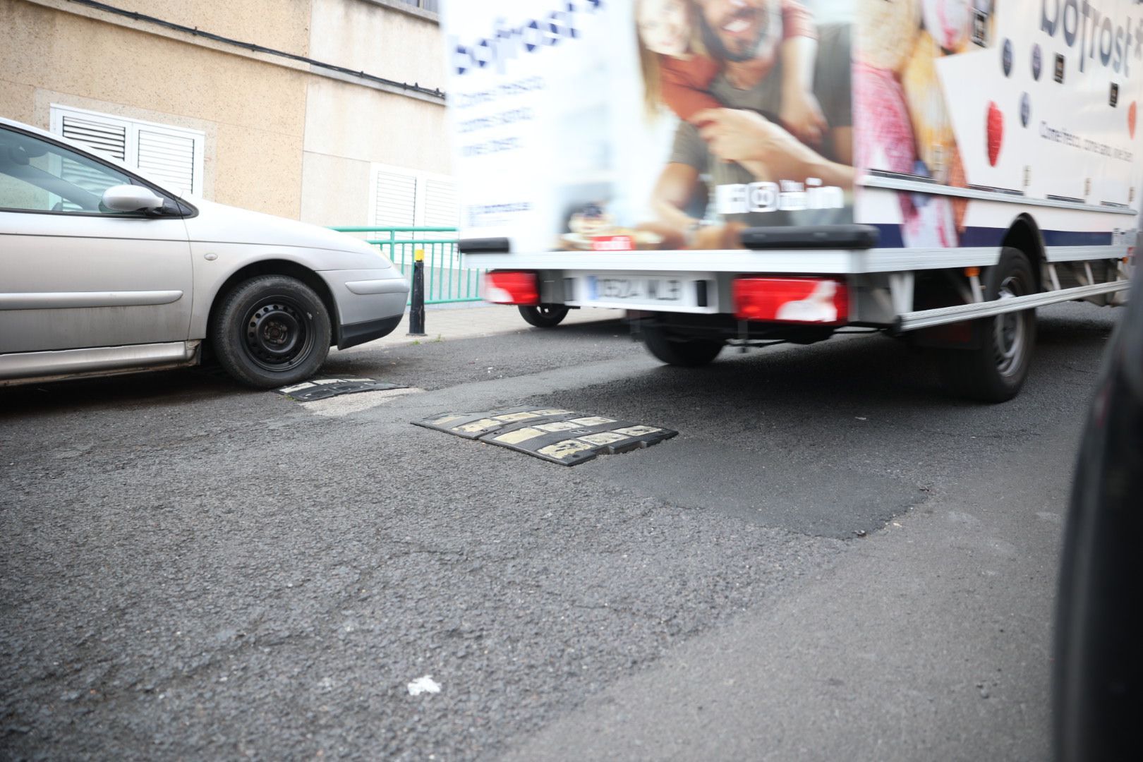 Vecinos de Lomo Apolinario solicitan reductores de velocidad en la calle Padre Pedro Sanz Sainz