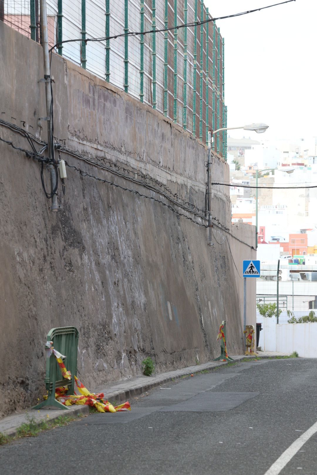 Vecinos de Lomo Apolinario solicitan reductores de velocidad en la calle Padre Pedro Sanz Sainz