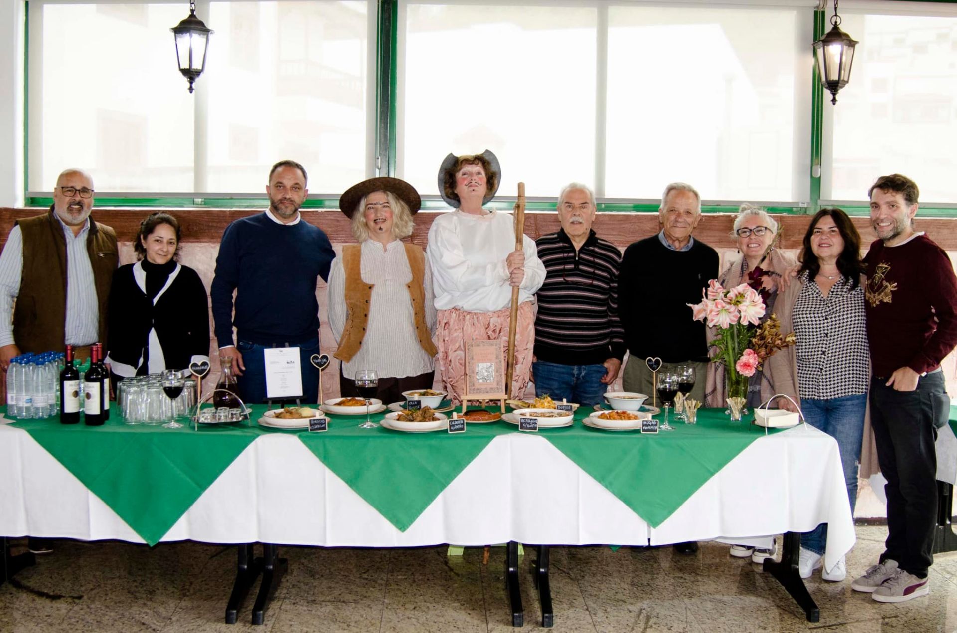 Moya ha difundido la vida y obra de Cervantes con múltiples actividades.