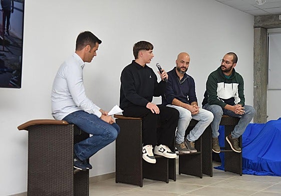 Un momento de la presentación.