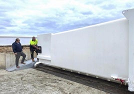 Compactadora de restos.