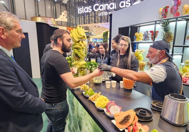 Estand de Islas Canarias en Fitur 2025.