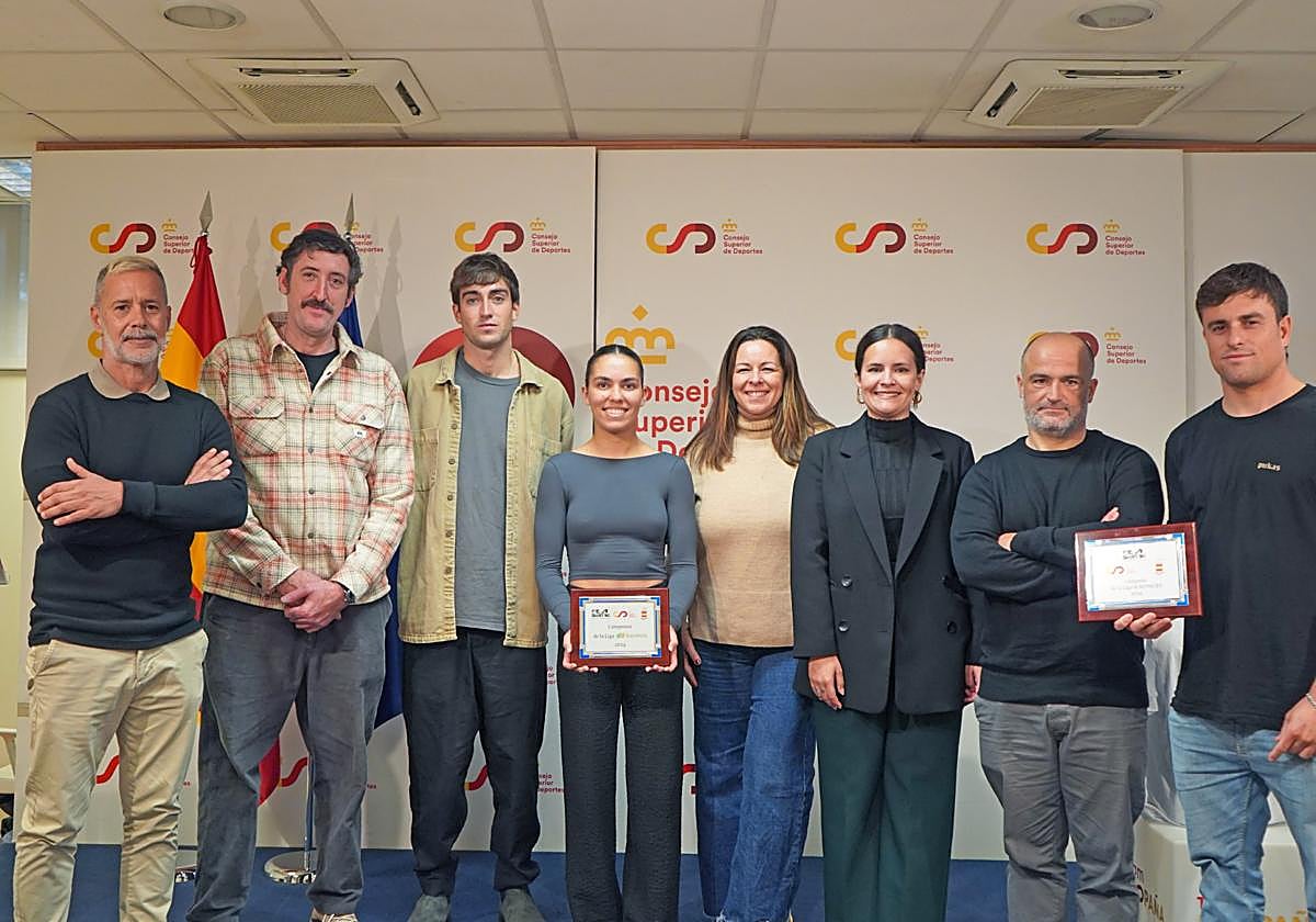 Acto de presentación del Open LPA Surf City 2025 en el Consejo Superior de Deportes (Madrid).
