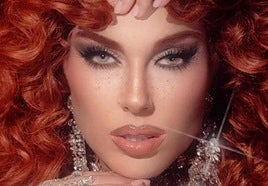 Carla Miranda, candidata a Reina del Carnaval de Las Palmas d Gran Canaria.