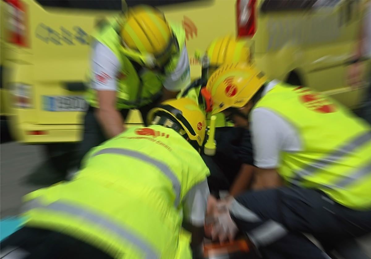 Un motorista fallece tras sufrir una caída en la carretera al puerto, en Santiago del Teide