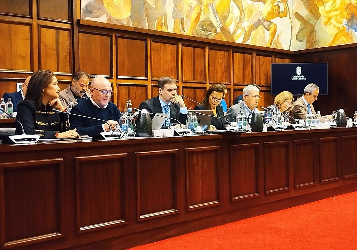 Consejeros del Grupo Popular del Cabildo de Gran Canaria.