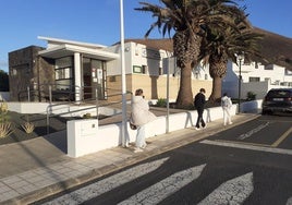 Centro de Salud de Tahíche, en imagen desde el exterior.