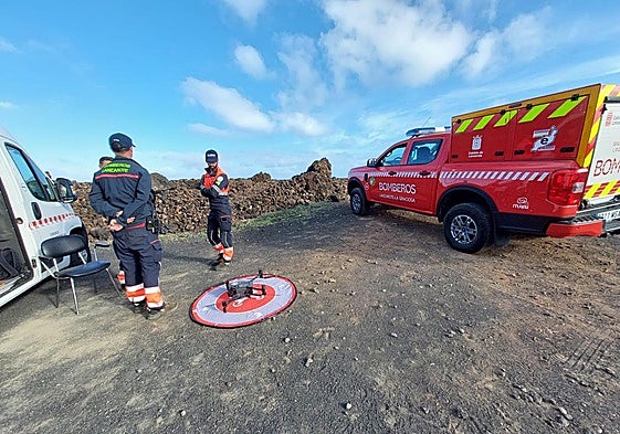 Dispositivo de rastreo, a inicios de semana.