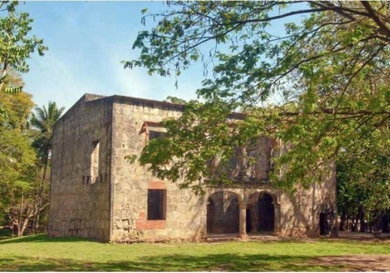 Vivienda del ingenio de Santa Ana de Engombé, en Santo Domingo.
