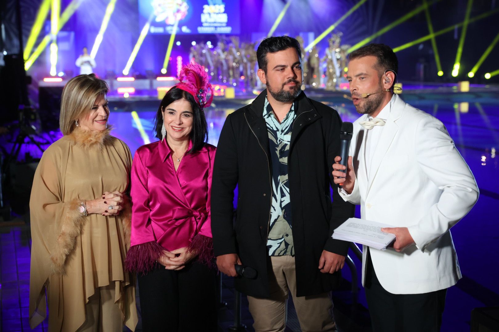 Las Palmas de Gran Canaria inaugura su carnaval con la presentación de los aspirantes al podio olímpico