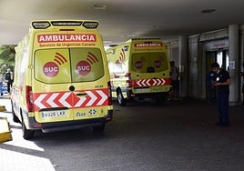 Ambulancia del SUC.