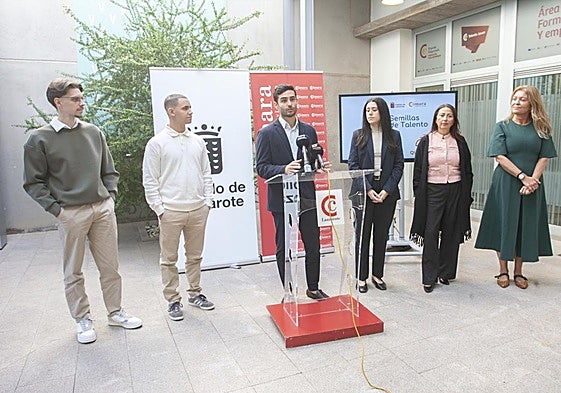 Momento de la entrega.