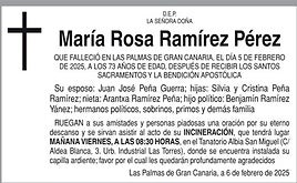 María Rosa Ramírez Pérez